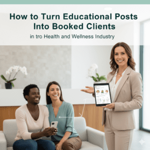 How to Turn Educational Posts into Booked Clients